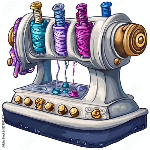 old sewing machine