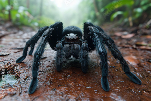 A Brazilian wandering spide...