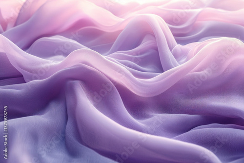 A calming light purple back...