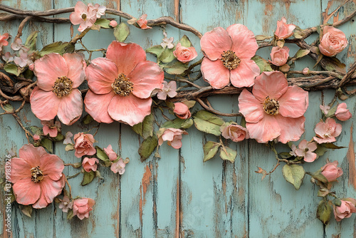 A shabby chic background, r...