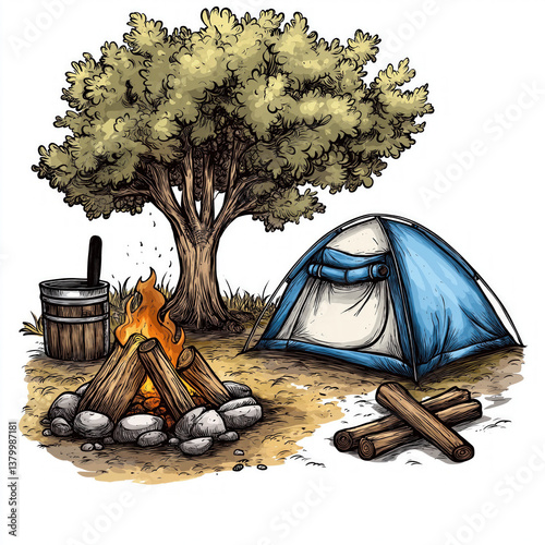 camping isolated