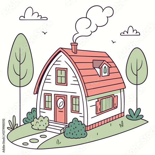 house and tree