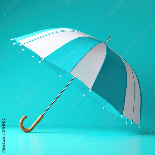 Open Umbrella Isolated