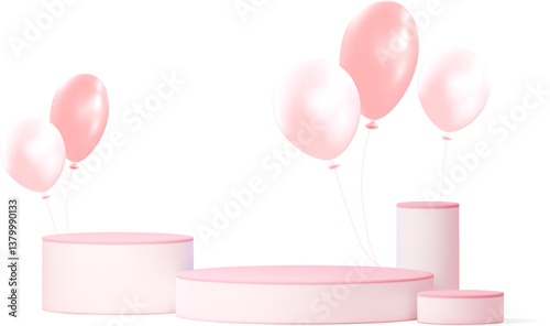 Podium with Gifts