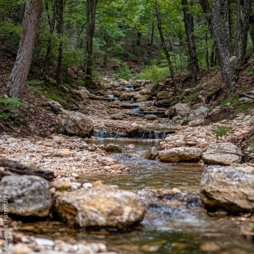 Water Stream Isolated