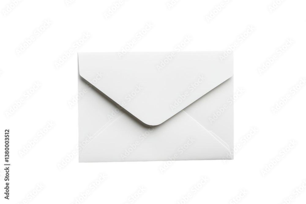 A white envelope on a smooth surface invites thoughts of connection A white envelope on a smooth surface invites thoughts of connection