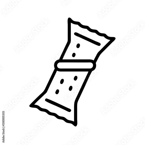 Protein bar illustration on a clean white background  