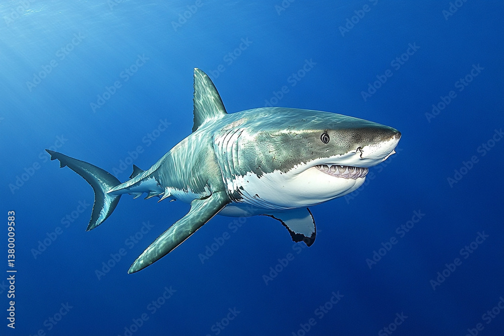 Obraz premium great white shark