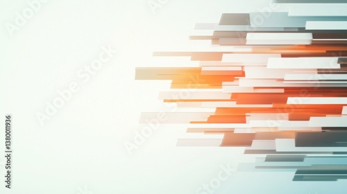 Dynamic Abstract Motion Design Representing Speed and Fluid Motion Concepts