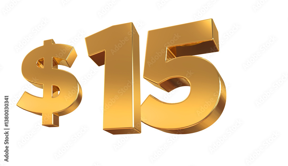 Gold Dollar Number 15 Gold Dollar Number 15