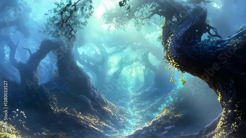 A alice in wonderland background