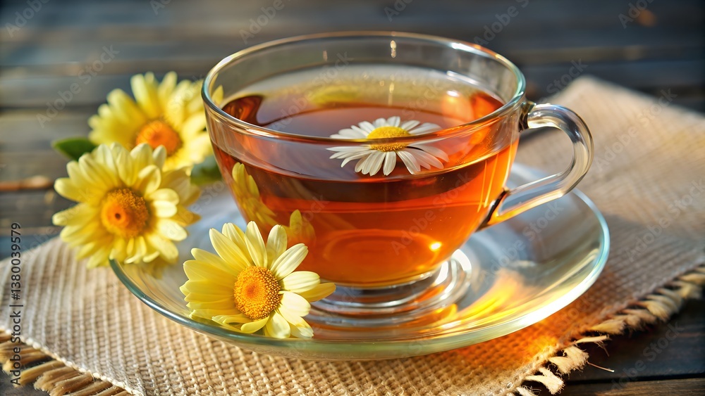 cup of tea with flowers cup of tea with flowers