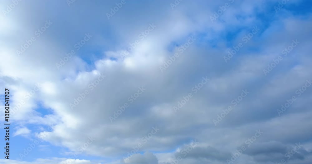 blue sky and white clouds time lapse blue sky and white clouds time lapse
