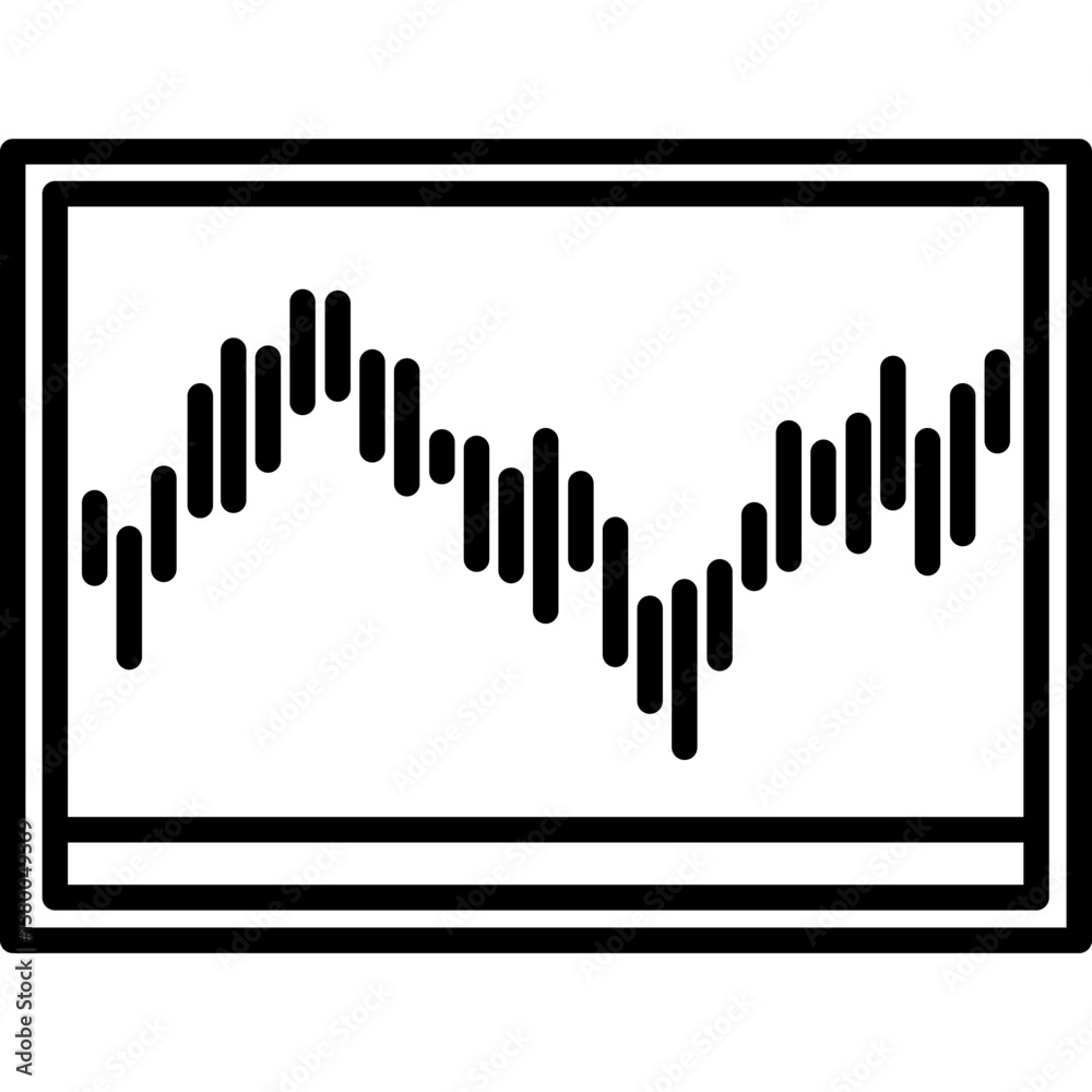 Obraz premium Average Position Icon