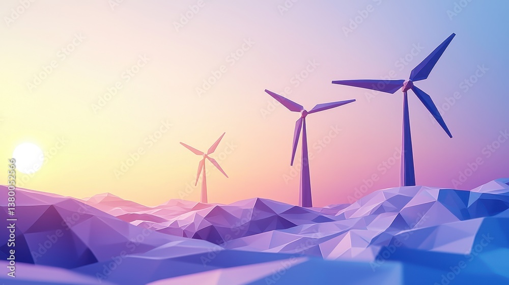 Foldable Wind Turbine Papercraft in Lavender Foldable Wind Turbine Papercraft in Lavender