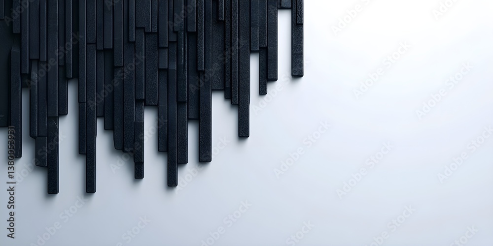 A black and white image of a wall with black and white squares A black and white image of a wall with black and white squares