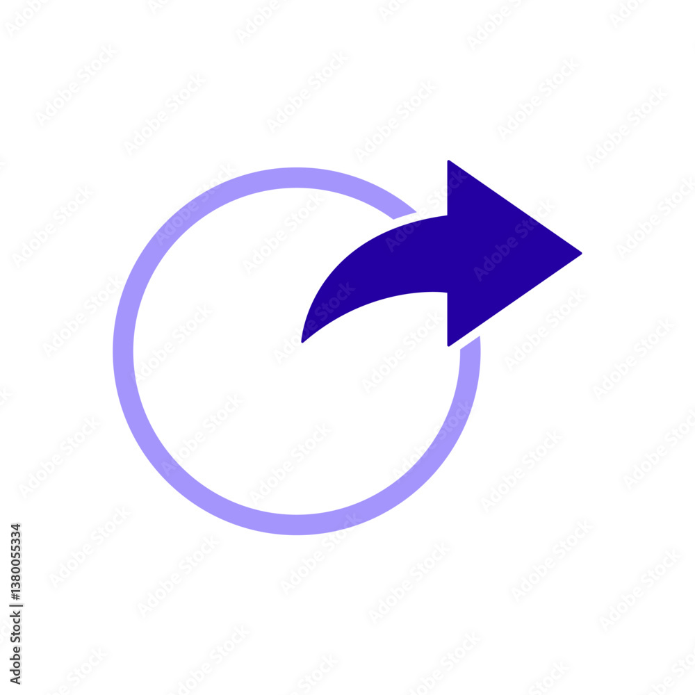 Icon a share, isolated against a clean background. Icon a share, isolated against a clean background.