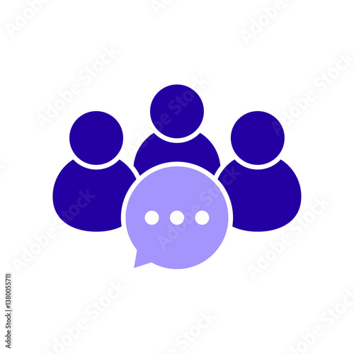 Icon a social, isolated against a clean background.
