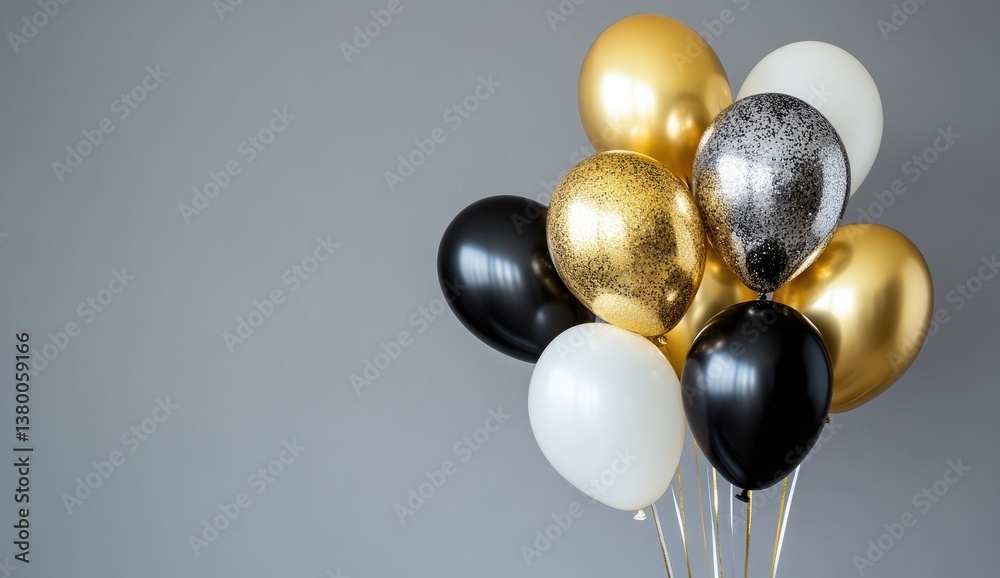 Festive Balloon Cluster