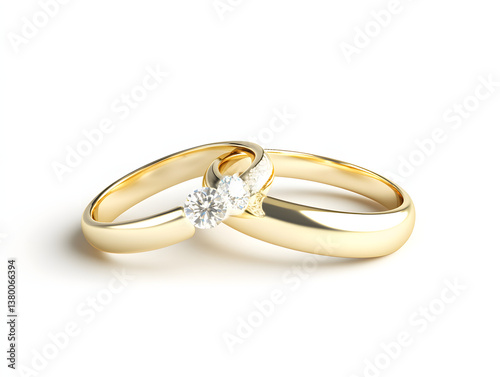 Wallpaper Mural gold wedding rings Torontodigital.ca