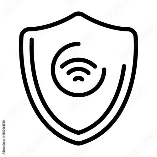 Smart Security System Icon
