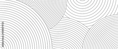 Abstract black and white blend line art background vector. Wallpaper design with wavy line in motion. Illustration for banner, packaging, social media, ads.