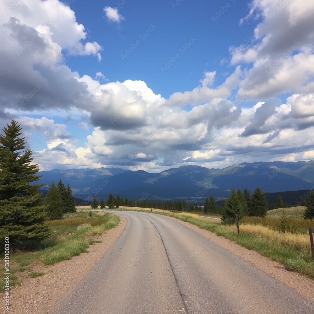 road in the mountains