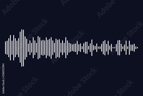 Volume wave vector. Sound and audio waves.