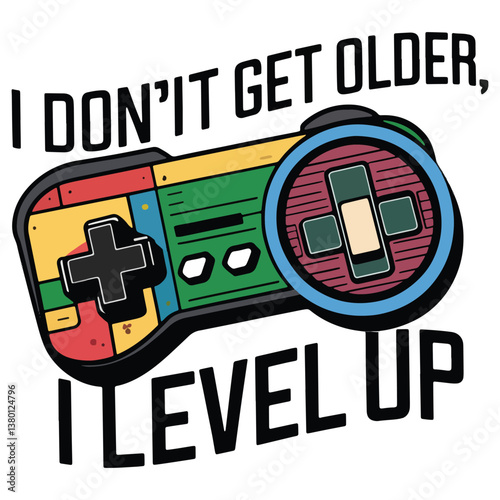 Gaming t shirt design or Gamer  T shirt Vector
