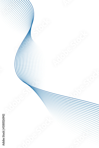abstract blue wave background