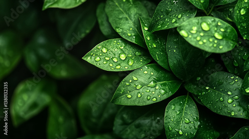 A picture of the green leave for background