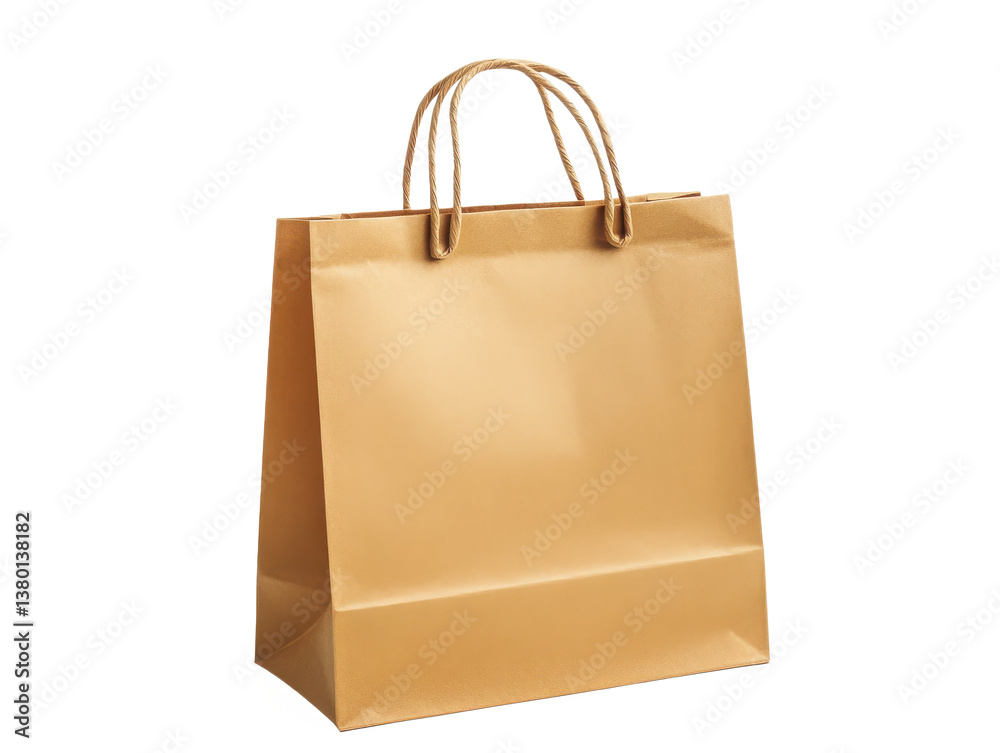 Paper bag isolated on white Paper bag isolated on white