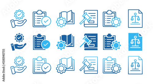REGULATION.icon set with multiple style education cost, student loan, university, education, diploma, scholarship,	