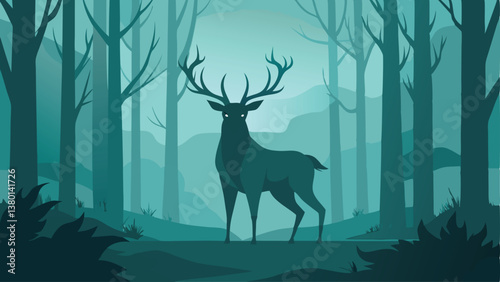 deer in the forest