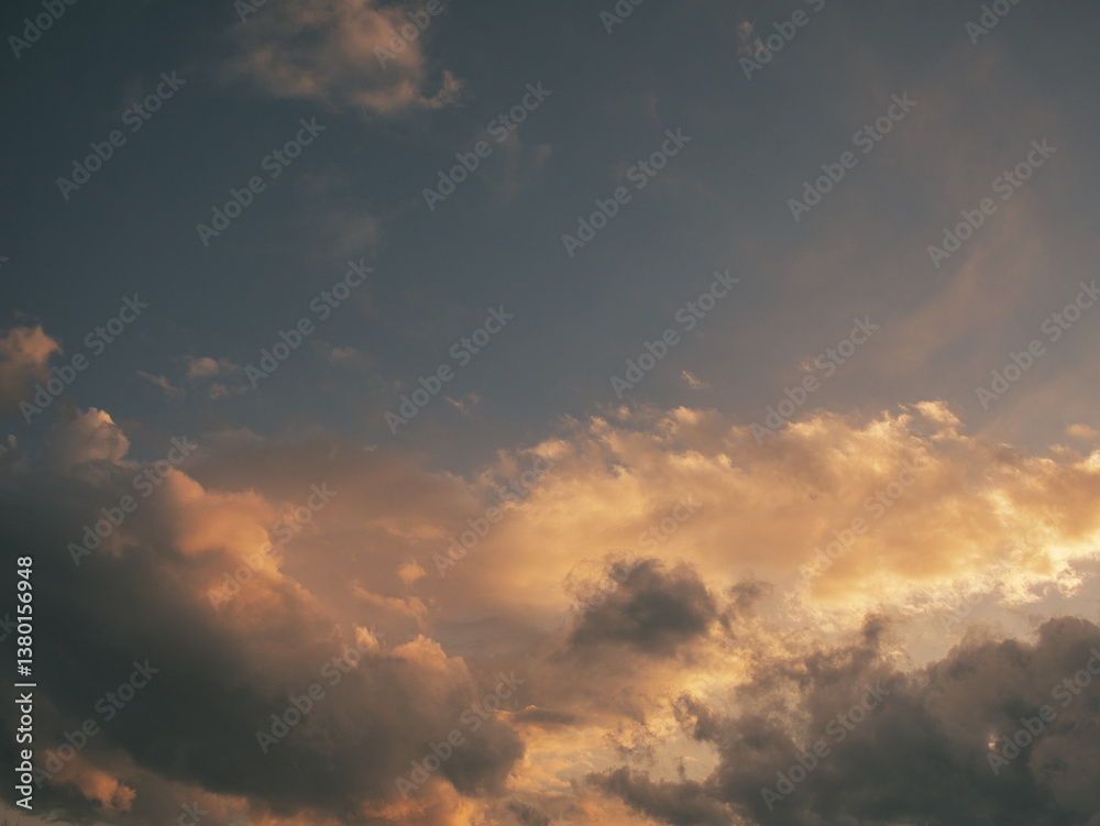 Obraz premium 日暮れ空