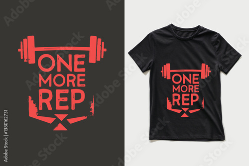 Typography T shirt design vector on white background