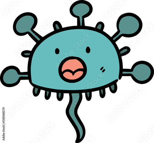 Illustration of bacteria
