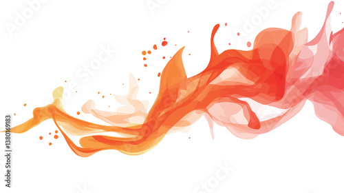 A striking and vivid vector graphic design showcasing a fire-blown texture, capturing the dynamic movement and chaotic beauty of flames as they spread across the surface.