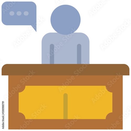 Public Speaking Icon