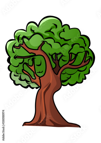 This is an illustration of a big tree