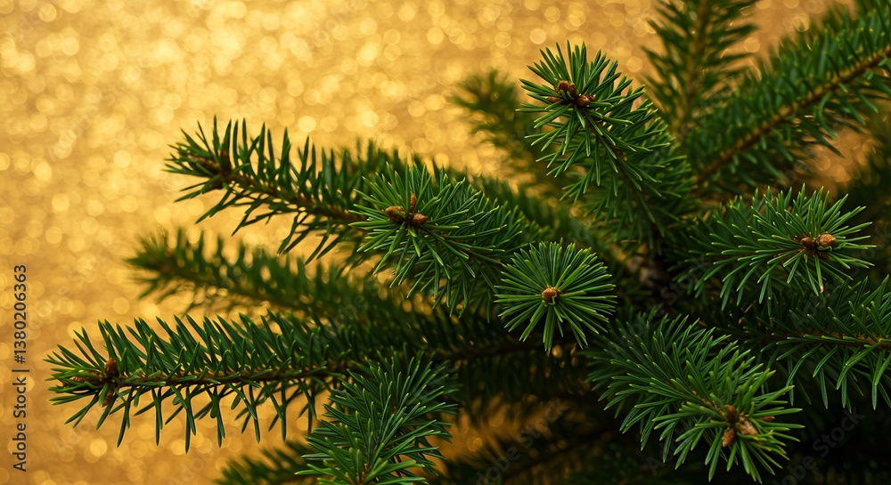 Evergreen Glow AI Generated Evergreen Glow AI Generated