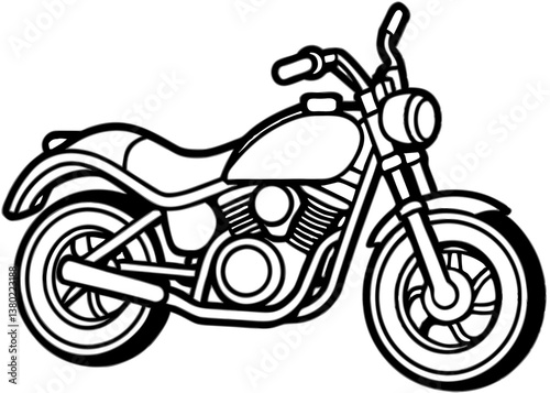 motorcycle vector