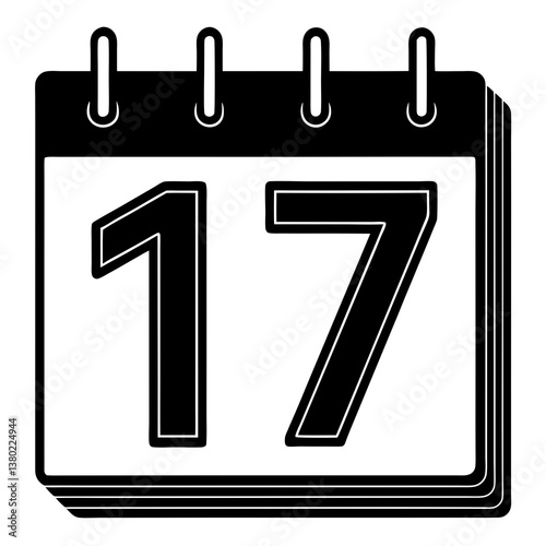 calendar vector all day 1 /31