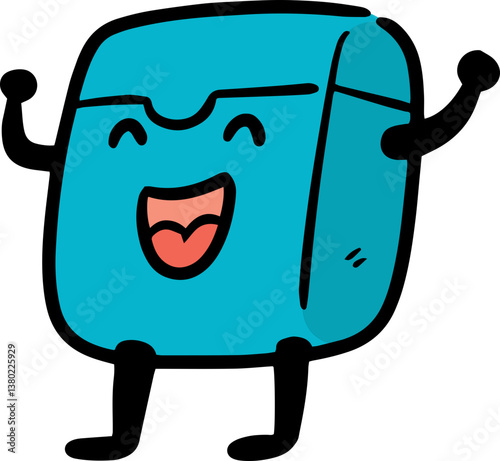 Illustration of dental floss
