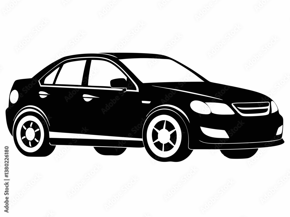Obraz premium car vector icon