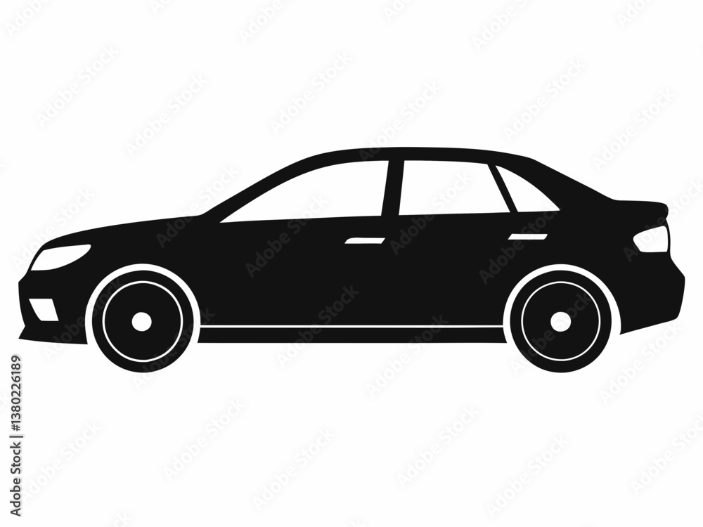 Fototapeta premium car vector icon