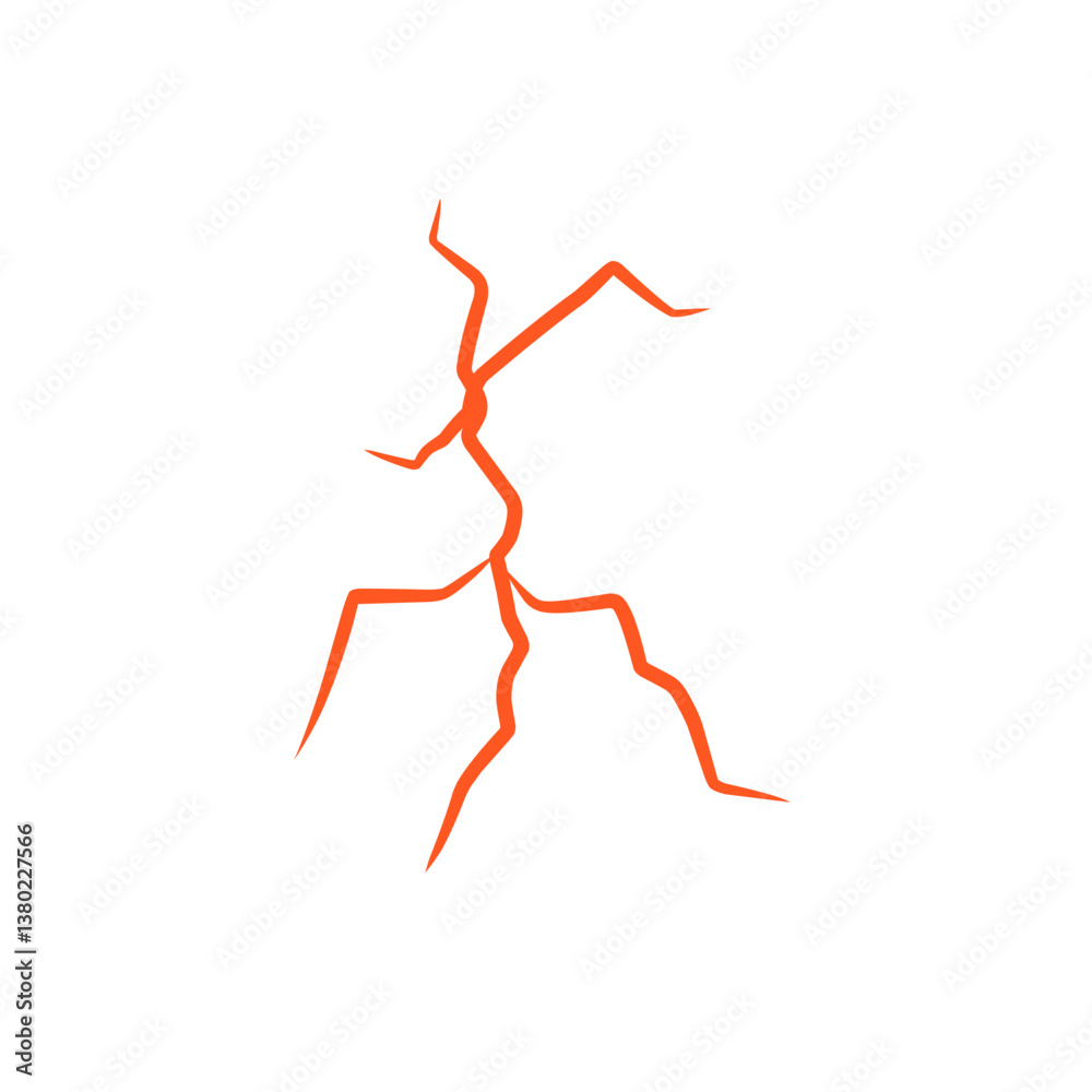 lava magma cracks