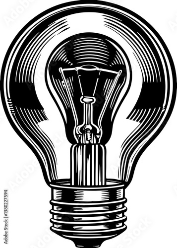 lamp lite watch vector