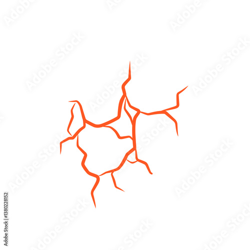 lava magma cracks