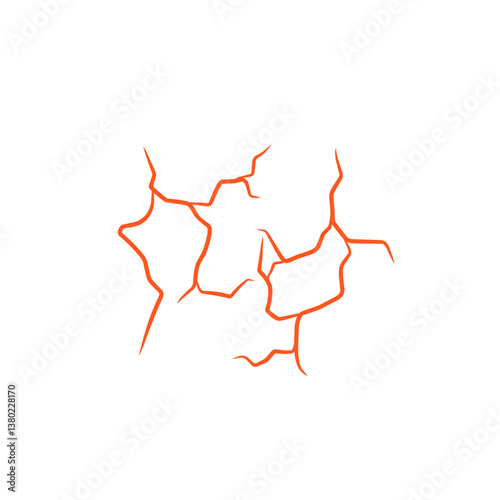 lava magma cracks